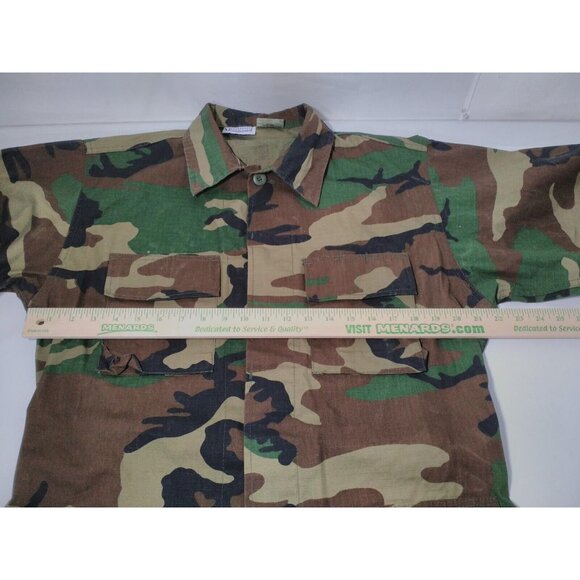 Vanguard Woodland Camouflage Jacket Size Medium Regular - Picture 4 of 5